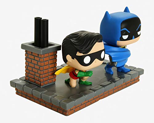 Funko- Pop Vinyl: Comic Moment 80th: Look Batman and Robin (1964) Figura de Vinilo, Multicolor (37256)