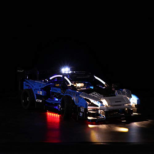 Gettesy Juego de iluminación LED para Lego Technic McLaren Senna GTR 42123, compatible con Lego 42123 (no incluye el modelo)