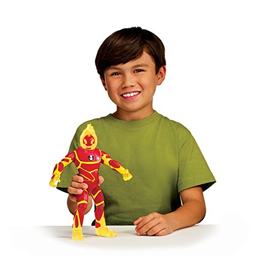 Giochi Preziosi Ben 10 - Figura Base Inferno Gigante heatblast 27 cm Circa ben02100