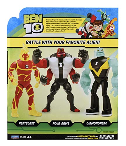 Giochi Preziosi Ben 10 - Figura Base Inferno Gigante heatblast 27 cm Circa ben02100