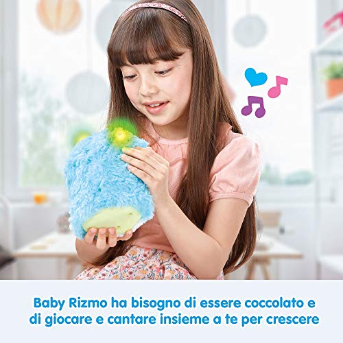Giochi Preziosi Rizmo - Peluche interactivo, crece y aprende, siempre a la búsqueda de amor y música y baile , color/modelo surtido