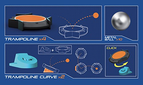 Goliath- Boomtrix-Pack Extensión Trampolines, Multicolor (80600) , color/modelo surtido