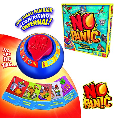 Goliath- Juego de Mesa No Panic, Multicolor (70366)