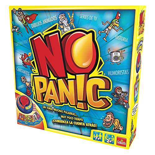 Goliath- Juego de Mesa No Panic, Multicolor (70366)