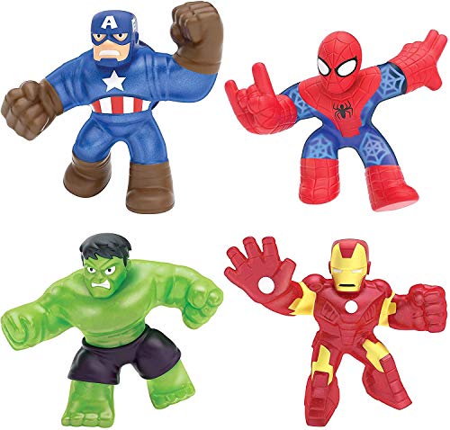 Goo Jit Zu- Marvel 4 Pack (BOTI 37260)