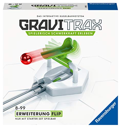 GraviTrax Trayectoria de Bola – Expansión de Piedra de acción Flip, Color 1. (Ravensburger 27616)