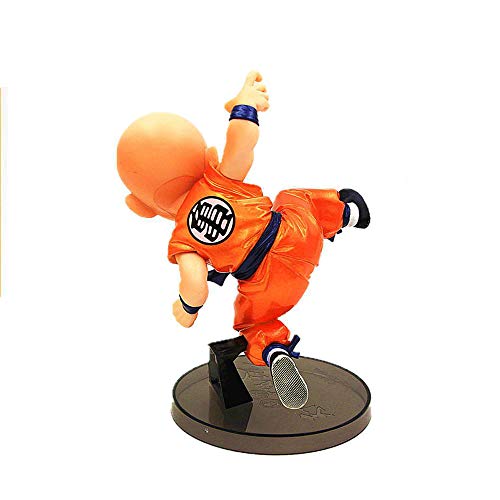 GUANGHHAO Dragon Ball Kuririn Anime Figura 13cm-Figurita Decoración Adornos Coleccionables Juguete Animaciones Modelo de Personaje