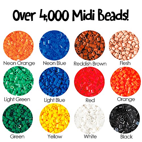 HAMA BEADS 2052 Kit de Mosaico - Kits de Mosaico (Multicolor, 4000 Pieza(s))