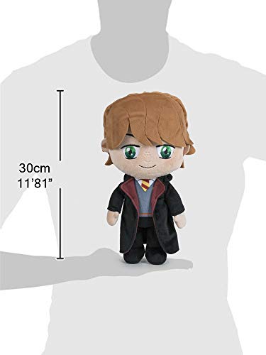 HARRY POTTER - Peluche 11'81''/30cm Ron Weasley Ministerio de Magia, el Mejor Amigo de Harry con Blister Calidad Super Soft