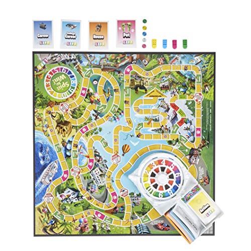Hasbro Gaming – El Juego de la Vida - Juego de Mesa en Caja Versión 2018 Multicolor