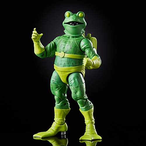 Hasbro Marvel Legends Series Spider-Man - Figura Coleccionable de Frog-Man de 15 cm - para niños de 4 años en adelante