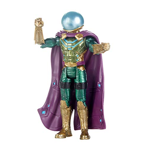 Hasbro Spider-Man - Far from Home Mysterio Spider-Man Action Figuras de 15 cm, Multicolor, E4124Es0