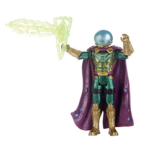 Hasbro Spider-Man - Far from Home Mysterio Spider-Man Action Figuras de 15 cm, Multicolor, E4124Es0