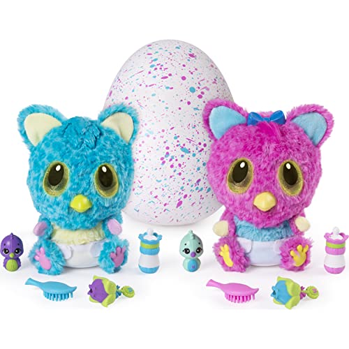 Hatchimals HatchiBabies Cheetree, Huevo para incubar con bebé Interactivo para Mascotas (los Estilos Pueden Variar), para Edades de 5 años en adelante