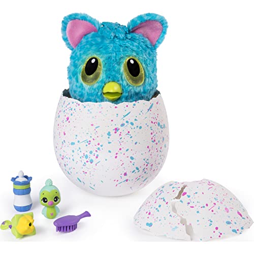 Hatchimals HatchiBabies Cheetree, Huevo para incubar con bebé Interactivo para Mascotas (los Estilos Pueden Variar), para Edades de 5 años en adelante