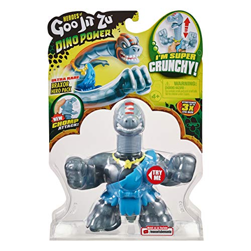 Heroes of Goo Jit Zu Dino Powe, Figura de acción - Braxor The Brachiosaurus