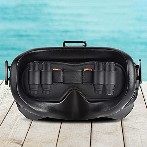 HomeDecTime PU a Prueba de Polvo Gafas Mat Protector para dji Gafas FPV Antena Titular
