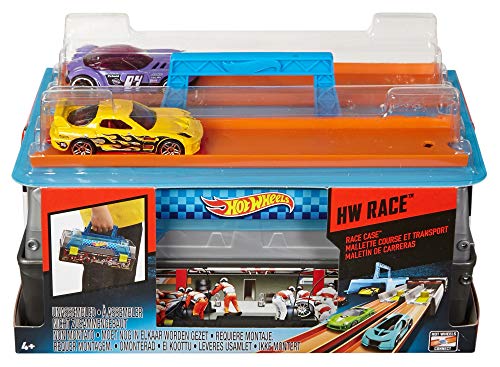 Hot Wheels - Accesorios para pistas de coches Race Case - pistas coches - (Mattel CFC81)