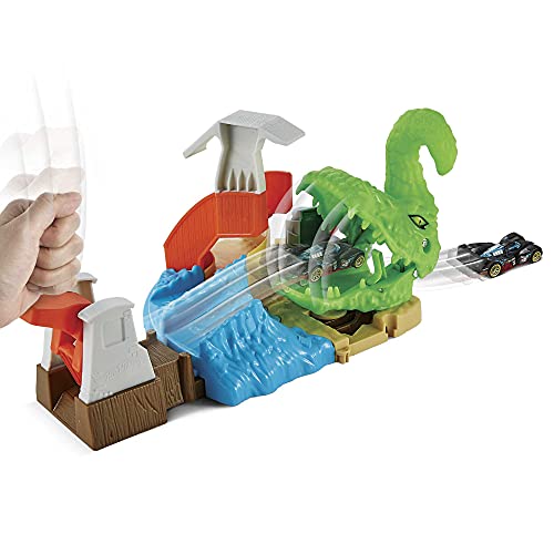 Hot Wheels Toxic Gator Attack, Play Set, Multicolor (Mattel GTT69)