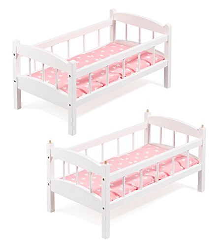 Howa Litera Cama para muñecas Incl. Ropa de Cama Stars 2440