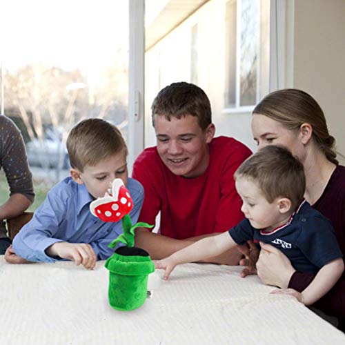Hundor 26CM Piranha Plush Potted Plants Piranha Doll Muñeco de Peluche Encantador para niños