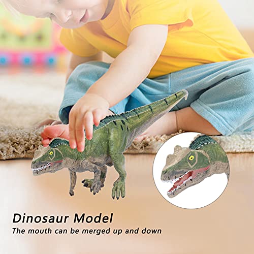 Hztyyier Figura De Cryolophosaurus, Jurassic World Dinosaurios Figura Juguete Dinosaurio Realista Juguete para Niños(Ceratosaurus)
