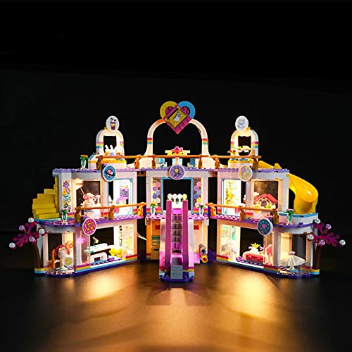 icuanuty Kit de Iluminación LED para Lego 41450, Kit de Luces Compatible con Lego Friends Centro Comercial de Heartlake City (No Incluye Modelo Lego)