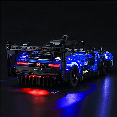 icuanuty Kit de Iluminación LED para Lego 42123, Kit de Luces Compatible con Lego 42123 Technic McLaren Senna GTR (No Incluye Modelo Lego)