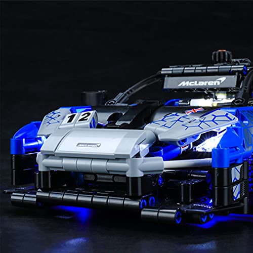 icuanuty Kit de Iluminación LED para Lego 42123, Kit de Luces Compatible con Lego 42123 Technic McLaren Senna GTR (No Incluye Modelo Lego)