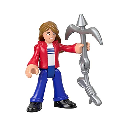 Imaginext Jurassic World Indoraptor & Maisie, figura de acción y juguete de dinosaurio (Mattel GKL51)