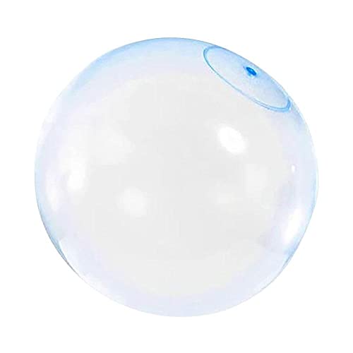 Inflable Burbuja Bolas Diversión Super Bubble Bola de la Burbuja niños de Juguete de Agua Gigante Azul 60cm