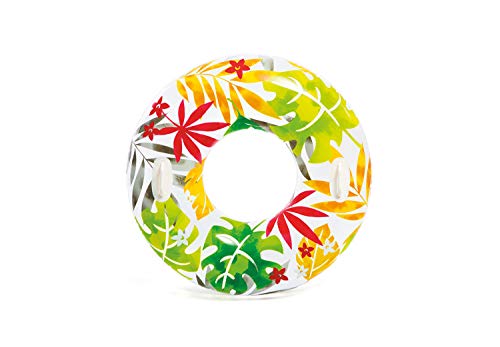 Intex- FLOTADOR RUEDA 97 CMS. CON ASAS DECORADO, Multicolor (John Adams 58263) , color/modelo surtido