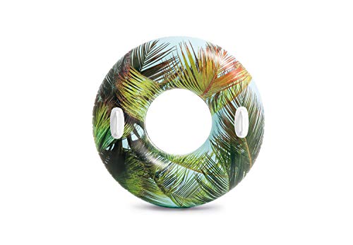 Intex- FLOTADOR RUEDA 97 CMS. CON ASAS DECORADO, Multicolor (John Adams 58263) , color/modelo surtido