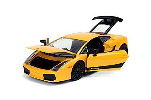 Jada Toys 253203067 Fast & Furious Lamborghini Gallardo - 1:24, Color Amarillo
