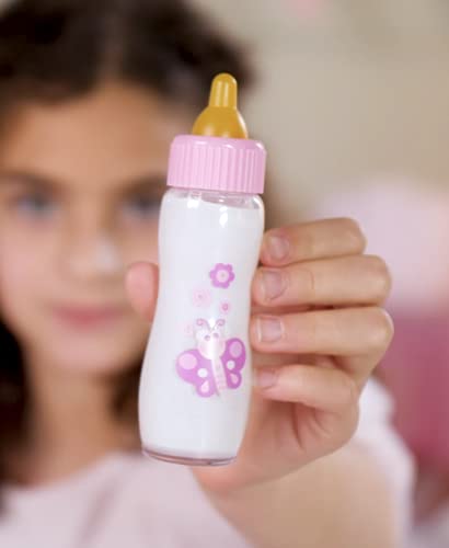 JC TOYS- Accessories Biberones para muñecos, Color Rosa (81060)