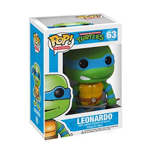 JGUSVYT Teenage Mutant Ninja Turtle Toys Raphael Figura Coleccionable Figura de Personaje de Anime Cumpleaños para Fanáticos Azul 10 Cm / 4 Pulgadas