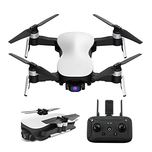 JJDSN Drone GPS con cámara 5G WiFi 4K FPV HD, cardán de 3 Ejes, Motor sin escobillas, Retorno automático a casa, Selfie, sígueme, waypoints, Vuelo Circular, Vuelo de 50 Minutos, con Mochila