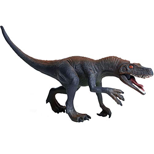 JOKFEICE Juguete de Dinosaurio Realista Herrerasaurus Animal Figuras Proyecto de Ciencia, decoración de la Torta, cumpleaños para niños pequeños 3 4 5