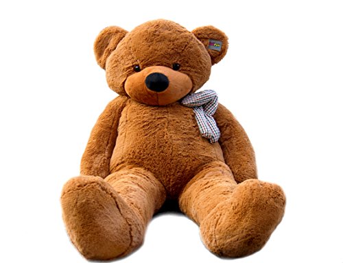Joyfay Oso de Peluche Gigante de la muñeca de Juguete Suave de la Felpa de Peluche Oso de Peluche de Juguete Oso Peluche Gigante Peluches Gigantes Osos de Peluche Gigantes (200 cm, Marrón Oscuro)