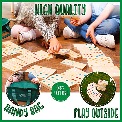 Juego de jardín de dominó Gigante Jaques de Londres - Juegos de jardín Adultos y niños Desde 1795