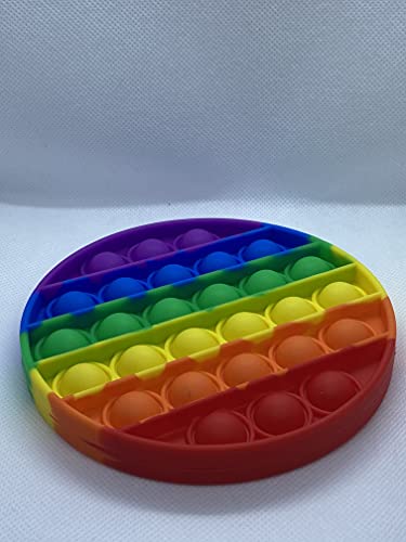 Juguete sensorial para apretar burbujas y no quedarse quieto, forma única de corazón, conejo, oso o flor, multicolor