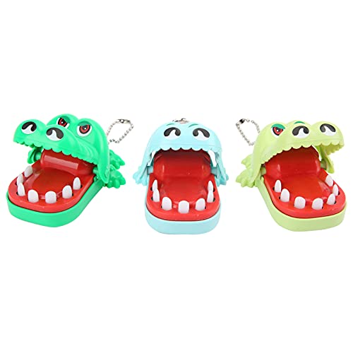 Juguetes de Dientes de Cocodrilo, Juegos de Dentista de Dedos de Mordida de Cocodrilo Juego de Habilidades de Acción Juego de Dientes de Cocodrilo(#1)