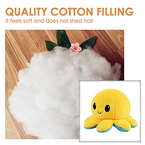 Juguetes de Peluche Pulpo Muñeca, Pulpos Reversibles Peluche de Doble Cara,Pulpo Reversible Puede Muñeca Puede Expresar el Estado de ánimo Adecuado Para Niños, Niños y Niñas