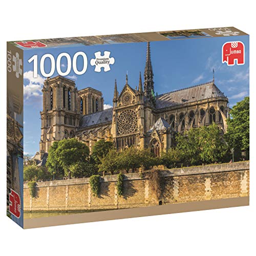 Jumbo- Notre Dame, Paris Puzzle de 1000 piezas (18528.0) , color/modelo surtido