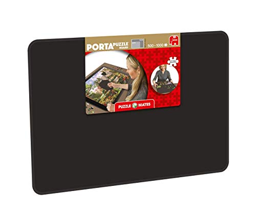 Jumbo- Puzzle Mates Portapuzz Board 1000 Piezas Rompecabezas Accesorio, Multicolor (617957)