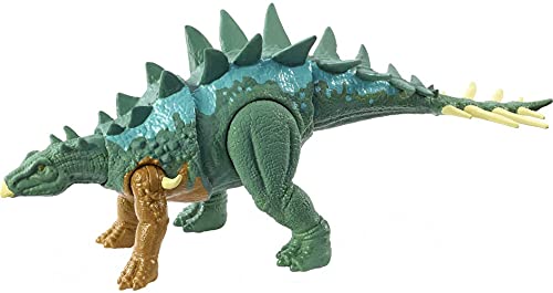 Jurassic World Fuerza Feroz Chialingosaurus Dinosaurio articulado, Figura de Juguete para niños (Mattel HBY69)