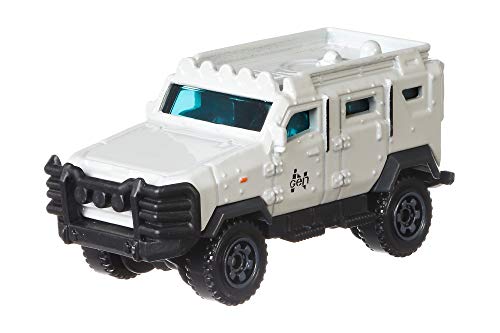 Jurassic World Matchbox Pack de 5 Coches Juguetes, Modelos Surtidos (Mattel FMX40)