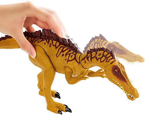 Jurassic World - Mega Ataque Extremo de Suchomimus, Dinosaurio de Juguete (Mattel GDL07) , color/modelo surtido