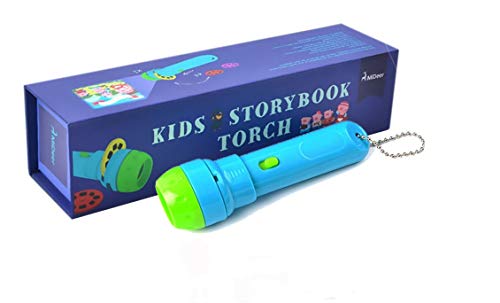 Jzhen Linternas y Proyector 2 en 1 Juguetes Educativo Iluminación Infantiles para Niños Niñas