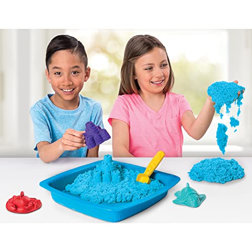 Kinetic Sand, 6029058, Set de arena cinética y caja, (El Empaque puede Variar)